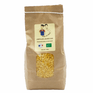 LENTILLES JAUNES BIO